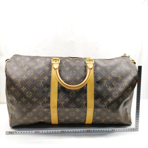 Louis Vuitton LV Boston Bag Keepall 50 Brown Monogram mon-496-091825 - Picture 2 of 16